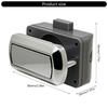 Push Lock Easy Install Keyless Drawer Lock Plastic & Metal Push Button Latches Simple Installation for Home Drawers