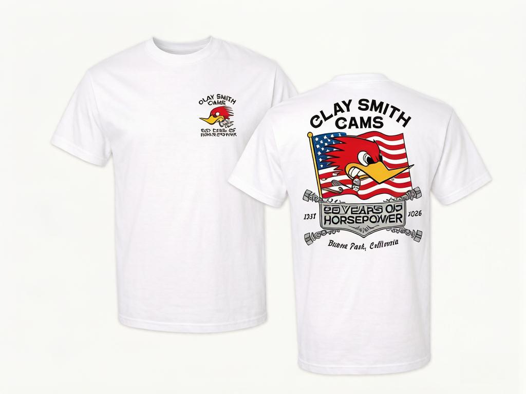 2026 Summer New Unisexs Mr Horsepower T Shirt Casual Clay Smith Cams 90th Anniversary Tshirt Graphic Sports Tops Y2k