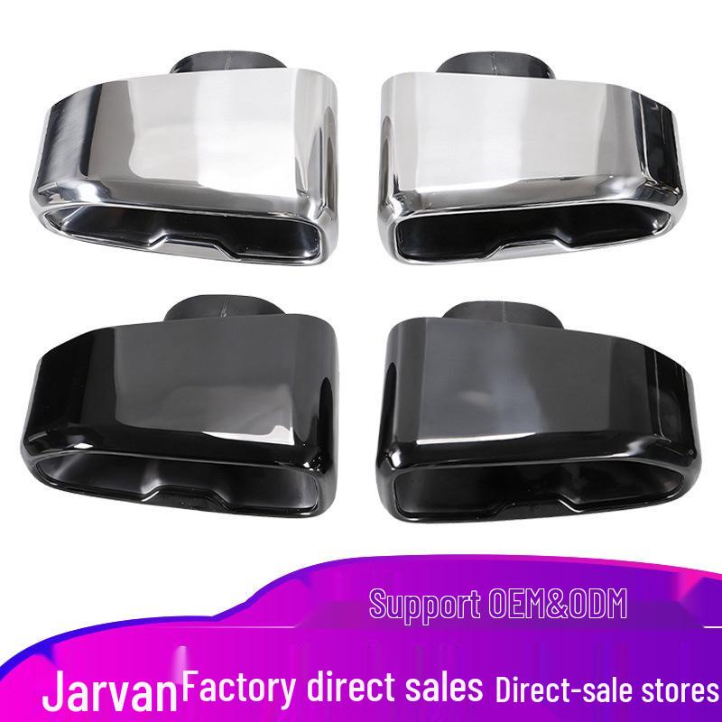 BMW X3/X4 G01/G02 Tailpipe Trim: Stainless Steel Exhaust Cover for Square Outlet