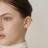 14k Nut Hoop Earrings