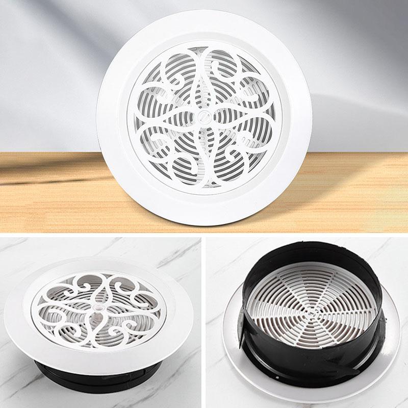 Buy 1PC Air Conditioning Wall Hole Cap Vents Cover Vents Cap ABS Grille ...
