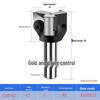 Triangular Right-Angle Face Milling Cutter, Interchangeable Head, Morse 3# 4# Straight/R8 Shank, 90° Triangular Insert.