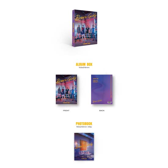 Brave Girls 6th Mini Album Thank You