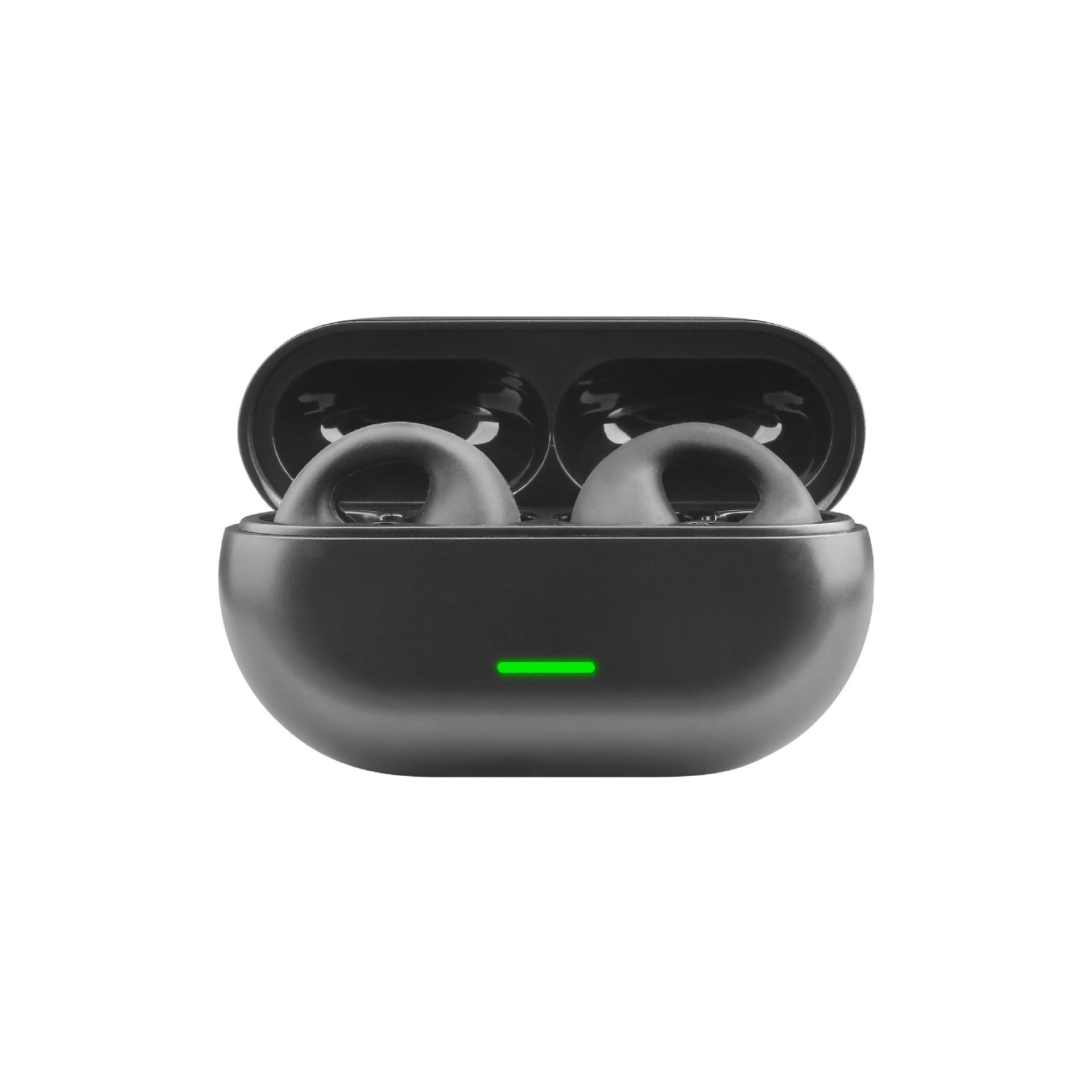 

NEW Bluetooth 5.3 Wireless Bone Conduction Headphones T75 Clip Ear Music Noise Canceling Headset HD Call Sports Gaming Earphone чорний