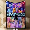 Kpop Witch Hunters Blanket Blanket Jit Witch Hunters Peripheral Pattern Digital Printed Flannel Blanket Blanket