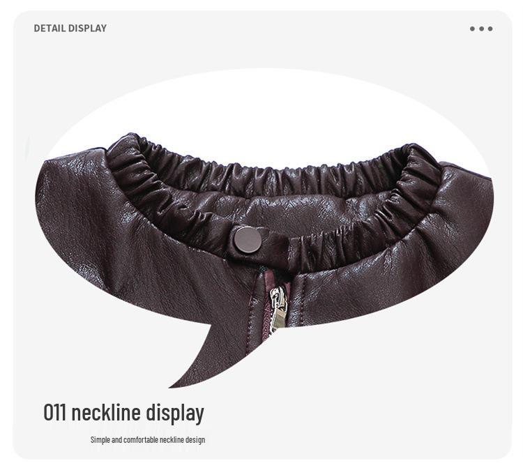 Jesień 2025 Zestaw Mody Dziewczęcej: Zestaw Trzyczęściowy Koszulka Bazowa w Stylu Koreańskim i Skórzana Kamizelka