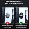 Car Door Lock Buckle Anti-collision Protective Cover For Toyota RAV4 2013- Camry Vios C-HR CHR  4pcs Absorber Silicone