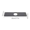 Stone Faucet Mat Anti-Slip Fast Water Absorbing Tray Stone Drying Mat For Kitchen Sink For Bathroom Counter Restroom Hotel Home