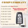 Remote Key Fob Replacement Fits For Ford F150/F-150 F250/F-250 F350 F450 2017 2018    2024 Bronco Smart Proximity Keyless Entry Remote Start Control