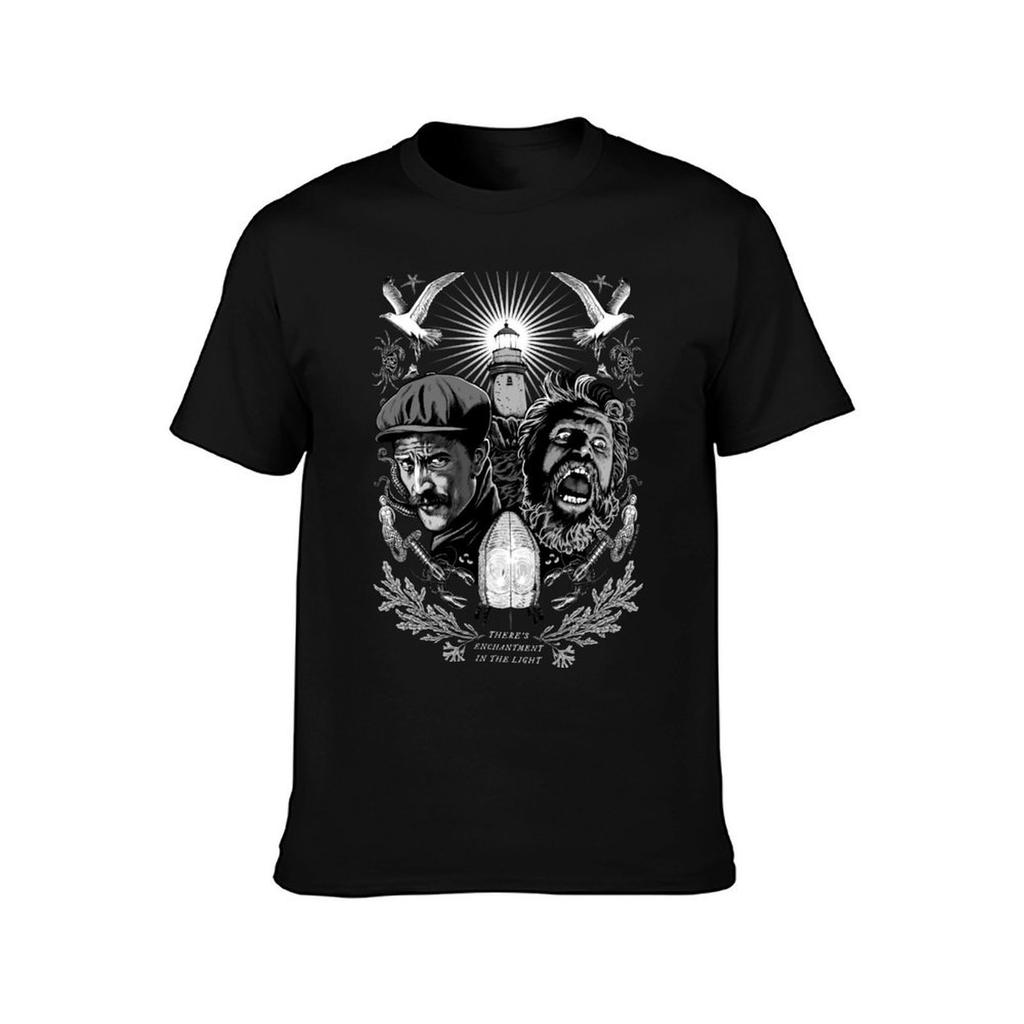 The Lighthouse | The Lighthouse Filmen | Skräck t-shirt | Willem Dafoe Robert Pattinson T-Shirt t-shirts för man bomulls-T-shirt