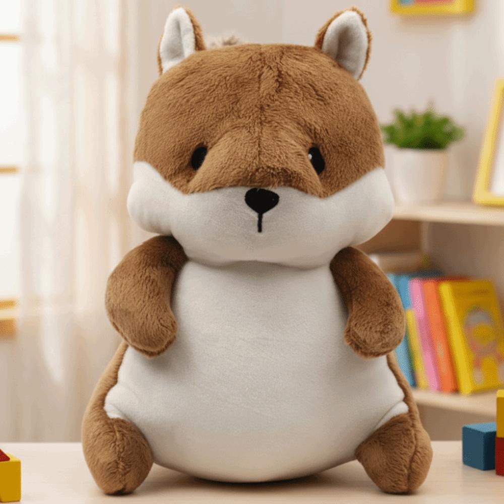 Realistic Squirrel Plush Toy Super Soft Squirrel Stuffed Toy Squirrel Plush Doll Children Gifts