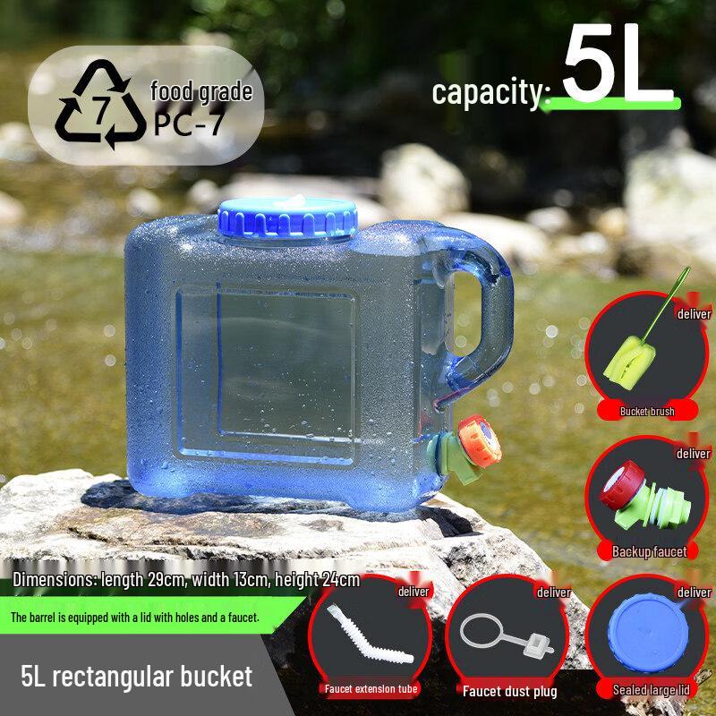 ZISIZ Food-Grade Outdoor Silicone Water Storage Container
