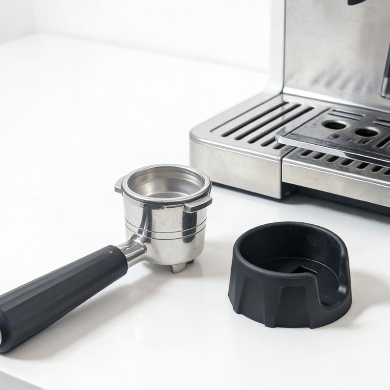 Silicone Coffee Press Base For Even Tamping Enhances Flavor And Aromas Of Your Espresso