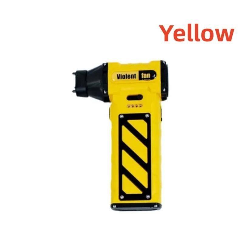

110 000 об/мин 52 м/с Скорость ветра Электрический воздуходув Беспроводной Портативный Воздуходув Перезаряжаемый Мини Турбо Мощный Вентилятор жёлтый