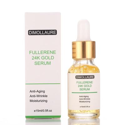 24k Gold Face Serum Hyaluronic Acid Serum Moisturizing Whitening Cosmetics Firming Anti Aging Wrinkle Face Skin Care