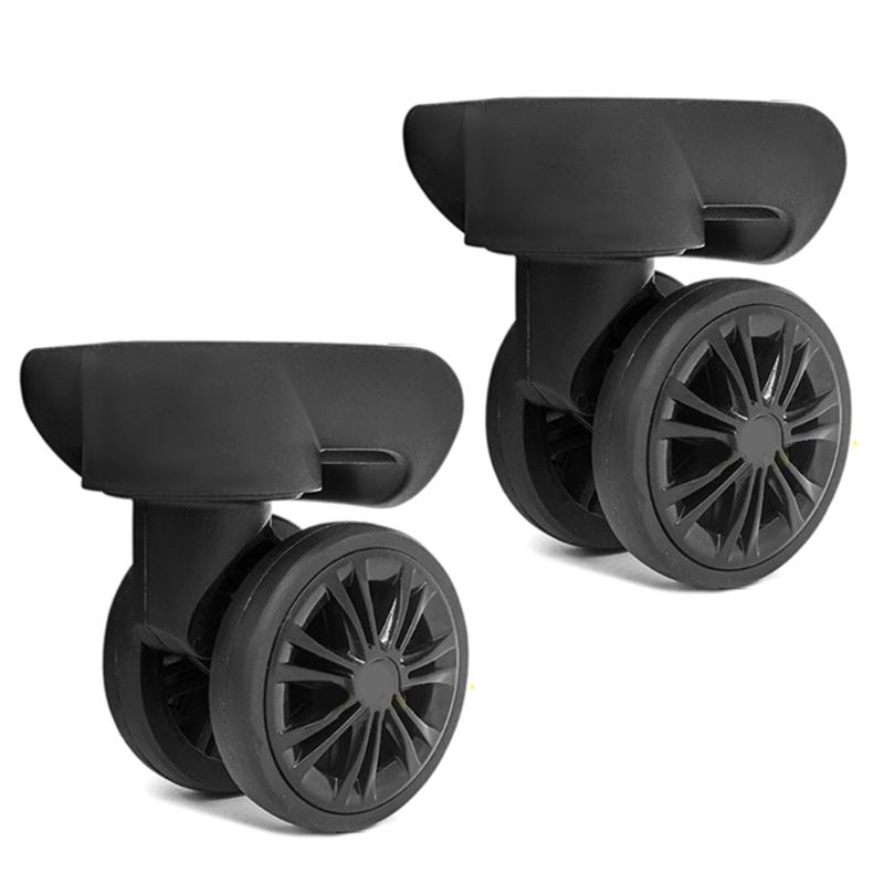 Durable Replacement Wheels Practical Luggage Swivel Trolley Case Luggage Wheels Suitcases Replacement Parts