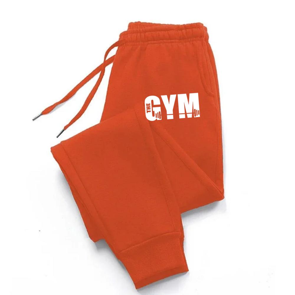 Wiosna i Jesień Trend Mody Fitness Męskie Damskie Spodnie do Biegania Joggers Spodnie Dresowe Sportowe Spodnie Gimnastyczne Polarowe Dresy