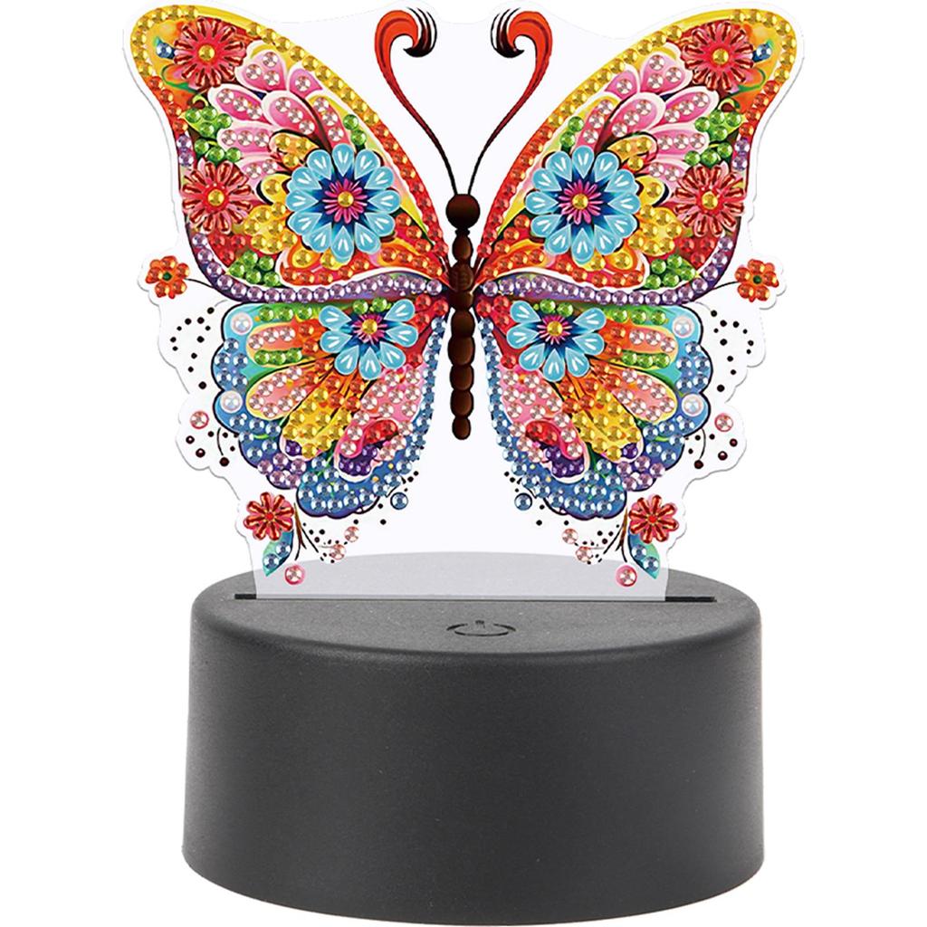 DIY Diamond Art Painting Lamp Double Sided Diamond Painting Night Light Arts Crafts Home Decoration for Bedroom Decor Gifts