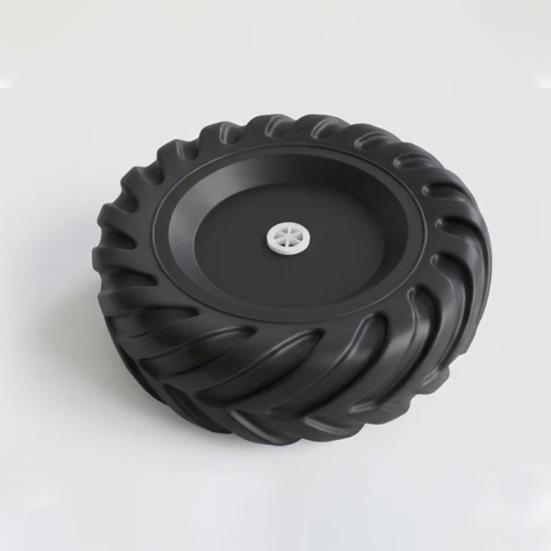 Football Tire Dog Chew Toy Built-in Squeaker Tennis Tire Interactive Puppy Toy Bite Resistant Pet Teething Boredom Toy