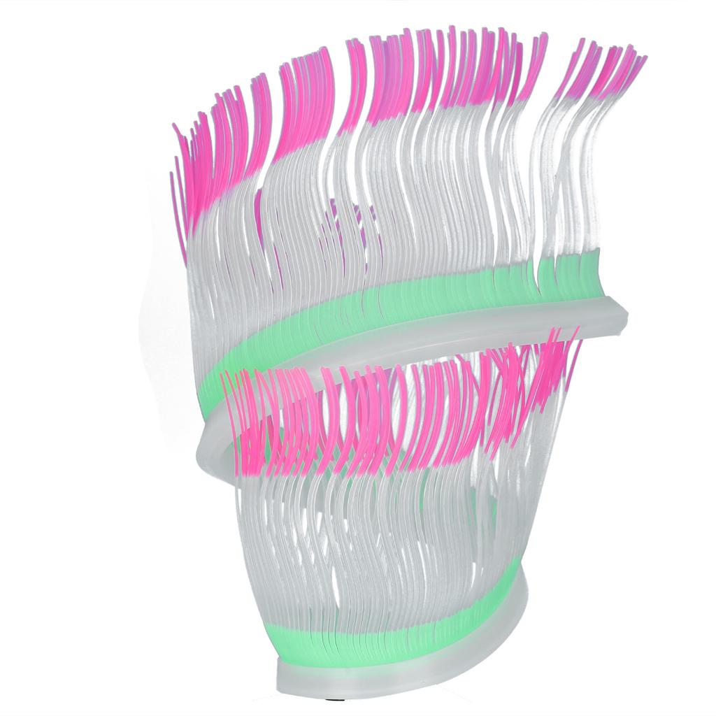 Aquarium Decorations Sea Anemone Fish Tank Silicone Artificial Glowing Plant Ornaments SPink