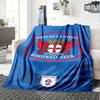 Carlisle United Print Flannel Blanket High Quality Warm Comfortable Cover for All Seasons Perfect for Gifts Home Decor
