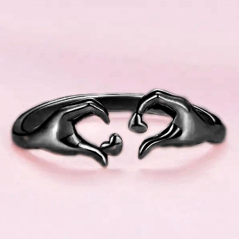 European And Korean Fashion Than Heart Ring Women, Couple Gift Boys Gift Ring, Popular Simple Finger Ring