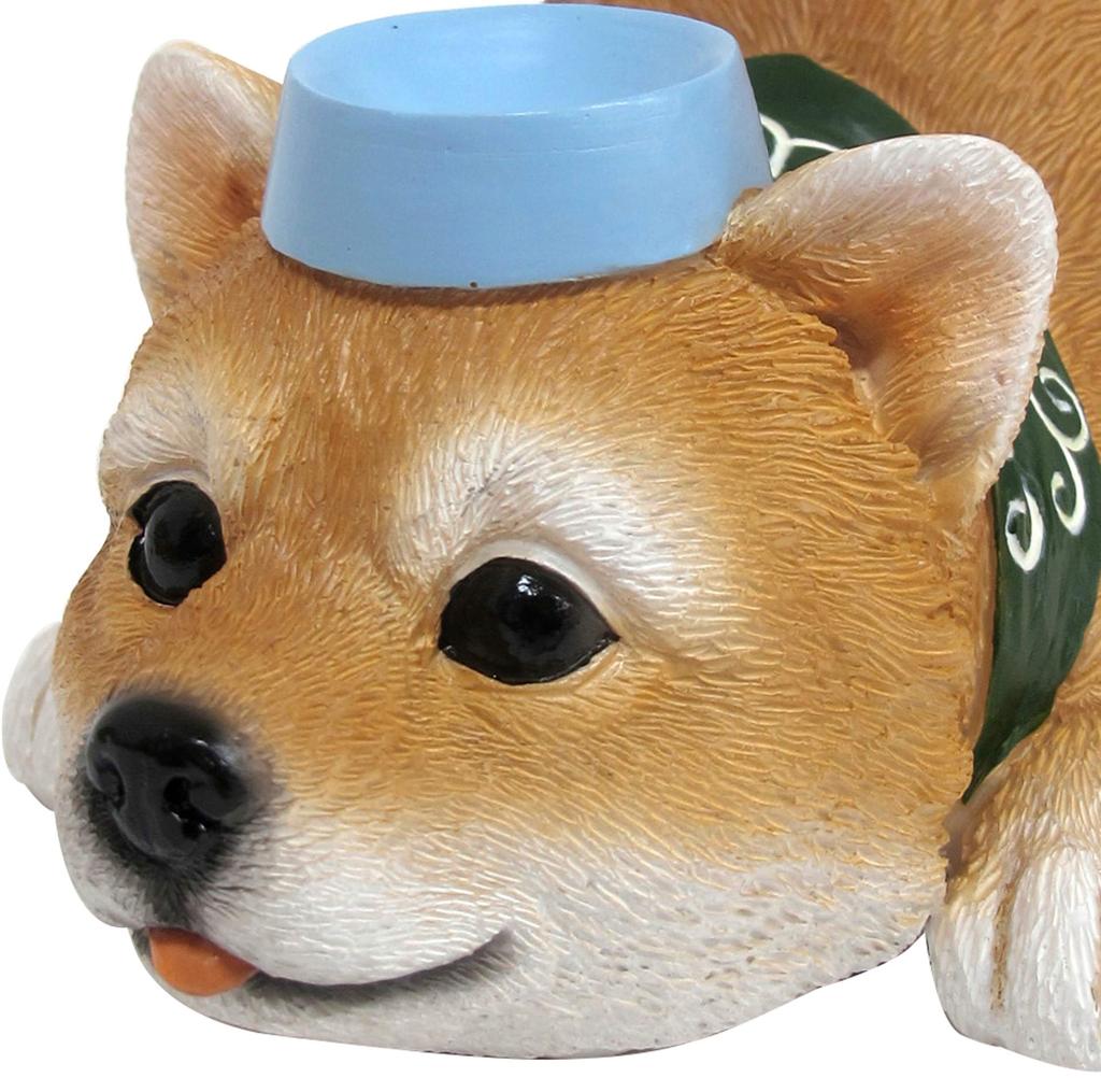 Daikai Shiba Inu Figurine, Lying Down, W11 x D16 x H11cm (72788)