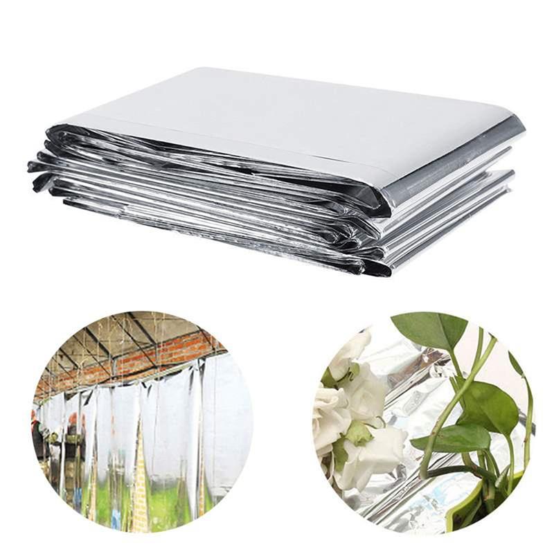 1-10PCS Silver Plant Hydroponic High Reflective Film Grow Light Accessories Garden Greenhouse Reflectance Coating Plant Covers