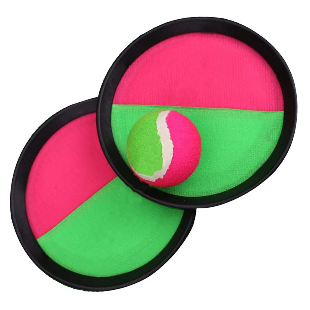 Kinder Werfen Fangen Ball Gummi Praktisch Interessant Eltern Kind Spielzeug Werfen Fangen Schläger