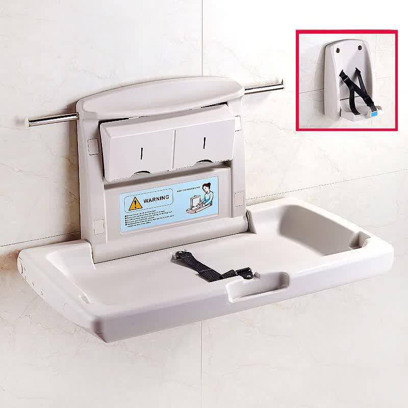 Foldable Wall-Mounted Baby Changing Station One Size