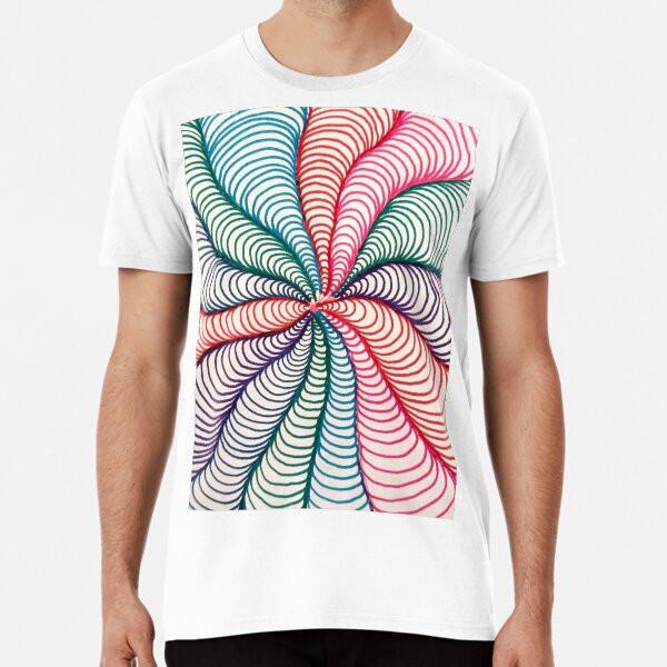 Colorful Simple Zentangle Design   S To 5XL Made In the AU/USA T-Shirt