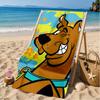 Scoo-dog Adventure Beach Towel, Microfiber Beach Towel, Perfect For Pool, Beach, Travel, Home Decor Beach Party Fan Gifts