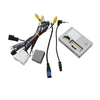 Adaptador de Chicote de Fios Estéreo de Carro de 16 Pinos Para Dodge Journey Fiat Freemont Cabo de Alimentação Android Com Caixa Canbus