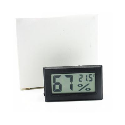 Elektronisches Thermometer Hygrometer Hohe Genauigkeit Tragbares LCD-Display Temperatur-Feuchtigkeitsmesser für Zuhause Fahrzeuge DC1.5V