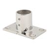 Multiple sizes Boat Handrail Fitting 90° Angle Silver Rectangular Base 316 Stainless Steel Heavy Duty Marine Yacht Handrail