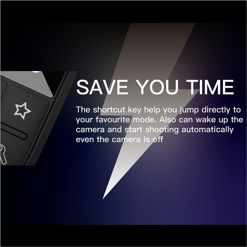 Wireless Smart Remote Control Replacement for GoPro Hero 12 11 10 9 8 Max LED Colorful Screen Built In Battery 50M