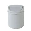 Mini Desktop Trash Can with Lid Household Living Room Plastic Small Trash Can