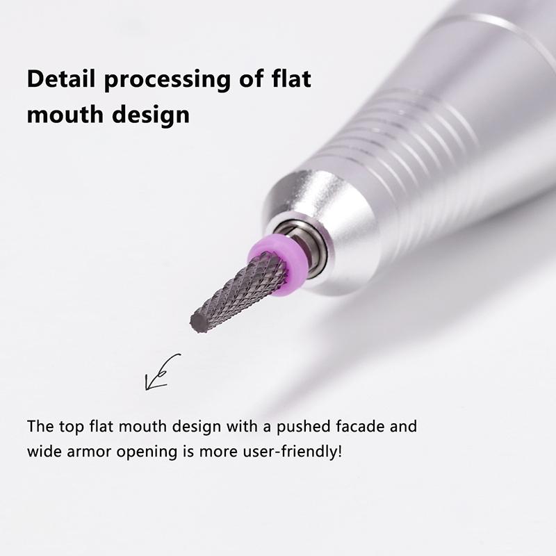 Tungsten Steel Carbide Barrel Nail Drill Bit 3/32" High Quality Rotary Milling Cutter Manicure Bits Drill Accessories Nail Tool