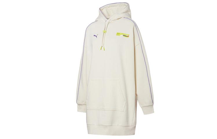 PUMA x ROARINGWILD Платье с длинным рукавом Женское Экру 532599-73 XS