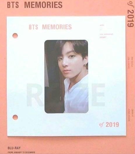 

[USED] BTS MEMORIES 2019 Blu-ray Trading Card Jungkook