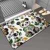 Cartoon Pebble Bathroom Diatomaceous Earth Floor Mat Absorbent Door Mat Entrance Mat Anti Slip Fast Drying Living Room Carpet