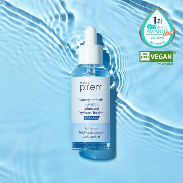 Make P:REM Safe Me Relief Watery Ampoule 50ml