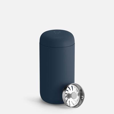 Taza de Viaje Aislada Oficial Fellow Carter Move, Taza de 12 oz, Fabricante (Azul Piedra, (350ml))