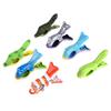 Plastic Beach Towels Clips For Sunbeds Sun Lounger Animal Decorative Clothes Pegs Pins Large Size Drying Racks Retaining Clip