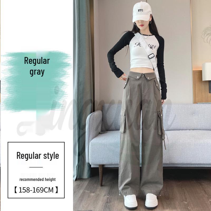 2026 Autumn Women s High Waist Elastic Cuff Harem Workwear Pants L