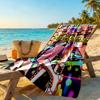 Demon Hunter Girls Personalized Name Beach Towel Super Soft & Absorbent Suitable for Swimming Gym Camping Yoga Vacation