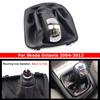 5 Speed Car Gear Shift Knob Gearstick Gaiter Boot Kit For Skoda Octavia 2004 2005 2006 2007 2008 2009 2010 2011 2012
