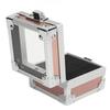 Nail Drill Bits Holder Container 25 Holes Aluminum Alloy Nail Grinding Bits Storage Box Organizer Multicolor