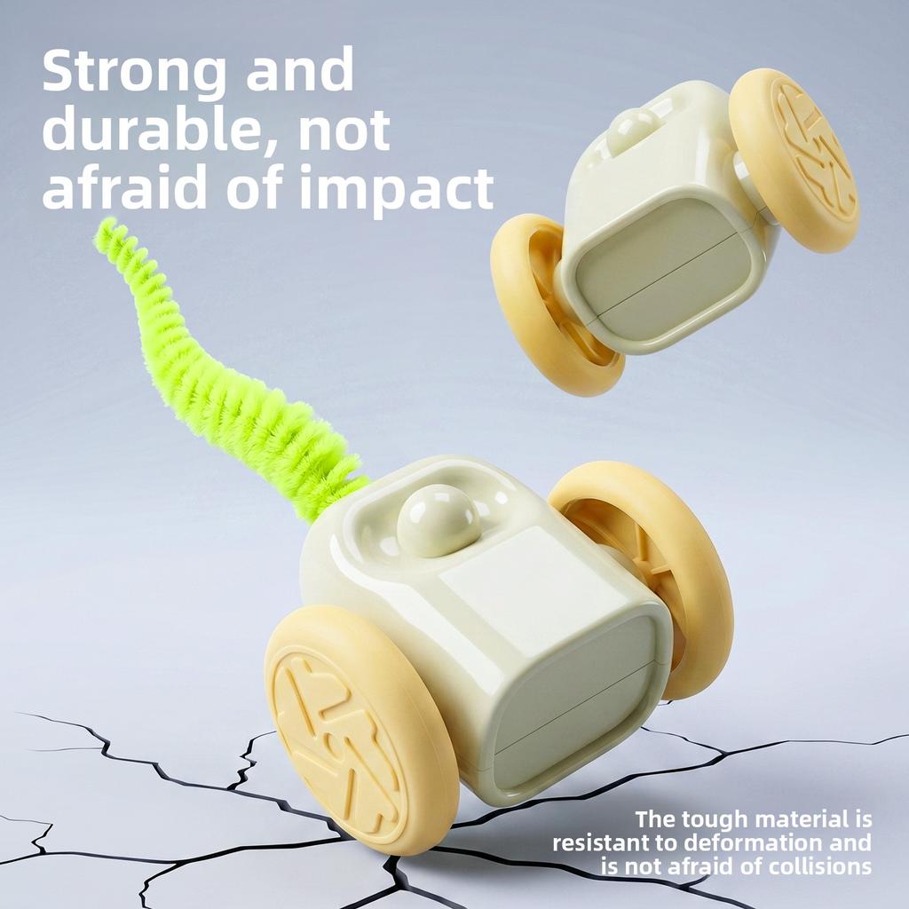 Intelligent Electric Toy Car Taotao - A Cat Self-amusement Device That Entertains and Relaxes Cats. Pet Toy Car.