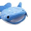 New Cartoon Shark Plush Coin Purse, Cute Pendant, Data Cable Bag, Zipper Bag